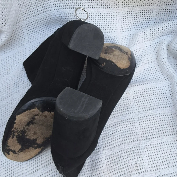Via Spiga Mod suede Ankle boots 10 - Picture 8 of 15